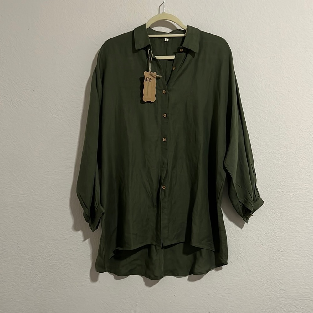 theboujeelady high-low blouse